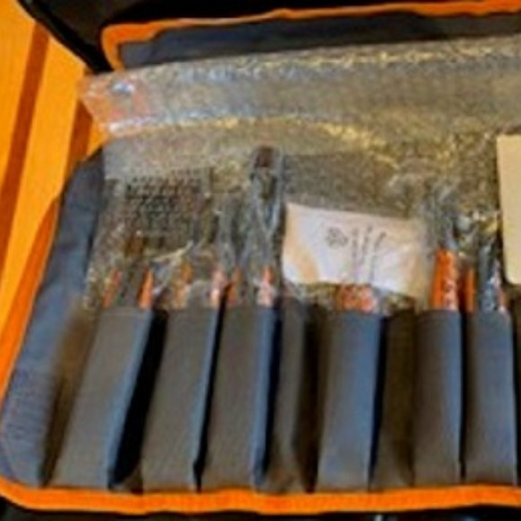 NWOT Wolfgang Puck Kitchen Utensils Kit Set of 10 Tools in Gray Carrying Case - Picture 2 of 5